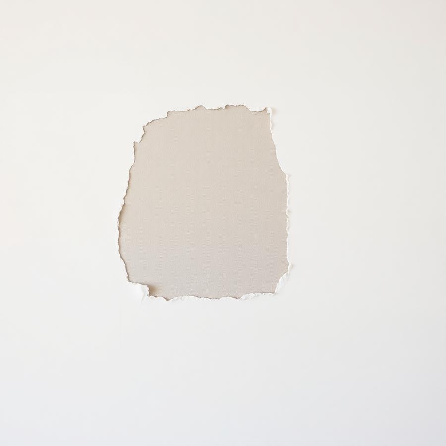 Patched and primed drywall